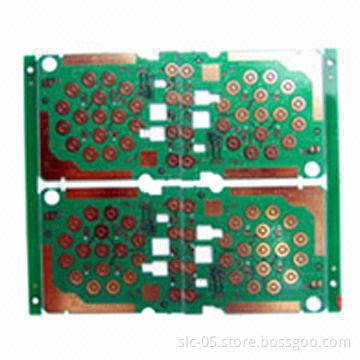 Double-sided PCBs, Made of FR4 Tg150, 0.6mm Board Thickness, Suitable for Keyboard